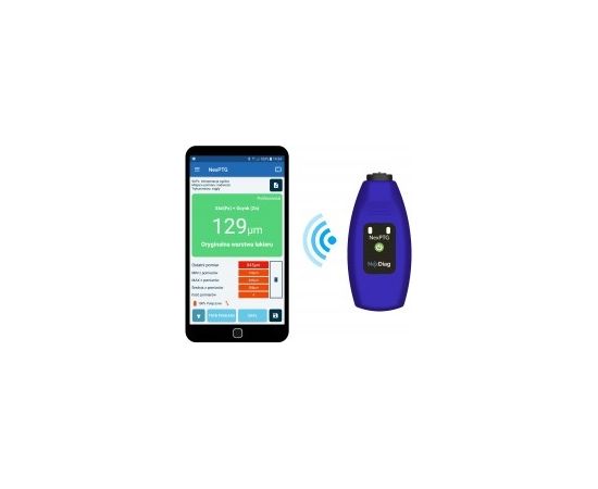 Lacquer thickness meter NexDiag NexPTG Professional