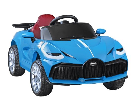 Bērnu vienvietīgs elektromobilis, zils