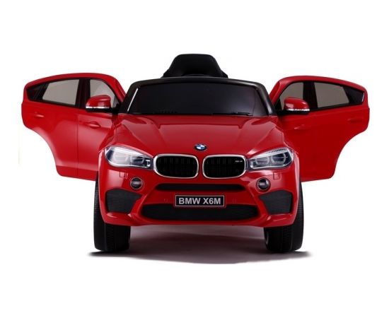 Bērnu elektromobilis BMW X6, sarkans Bērnu elektriskās automašīnas
