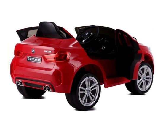 Bērnu elektromobilis BMW X6, sarkans Bērnu elektriskās automašīnas