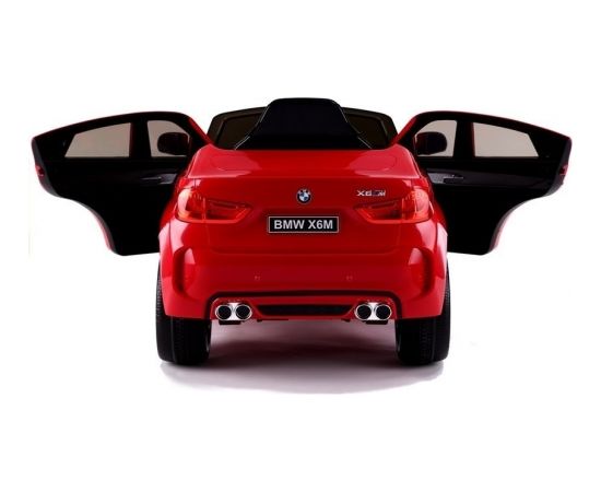 Bērnu elektromobilis BMW X6, sarkans Bērnu elektriskās automašīnas