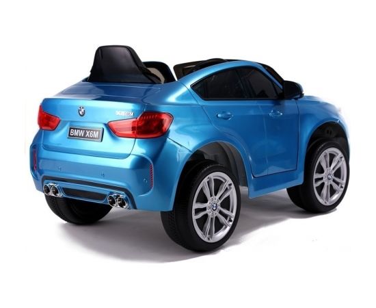 Vienvietīgs elektromobilis BMW X6, zils-lakots