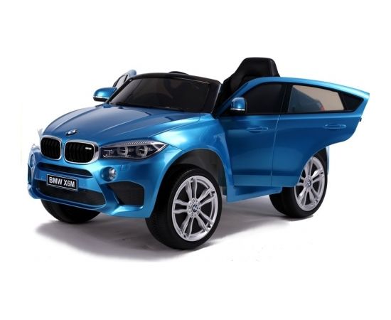 Vienvietīgs elektromobilis BMW X6, zils-lakots