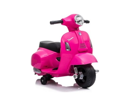 Elektriskais motorollers Vespa, rozā