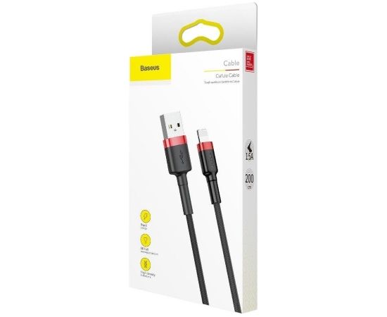 CABLE LIGHTNING TO USB 2M/BLACK CALKLF-C19 BASEUS