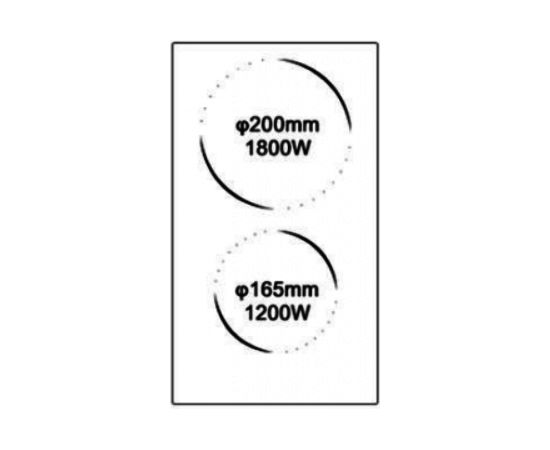 Schlosser PR302B1 Plīts virsma, keramiskā 30cm