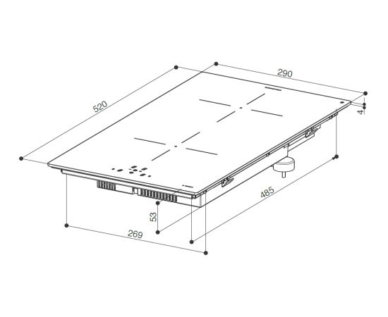 Induction hob Faber FBH 32 BK