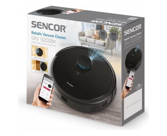 Robotic vacuum cleaner Sencor SRV9200BK