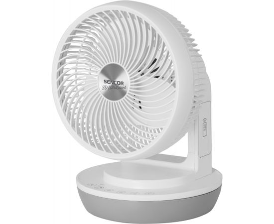 Desktop fan 3D ultrasilent Sencor SFE2340WH