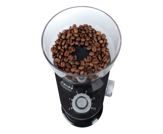 ELDOM MK170 KAFE Burr grinder 200 W Black, Stainless steel