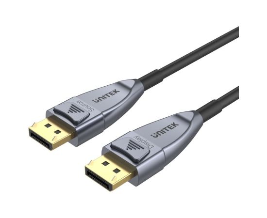 UNITEK 8K Ultrapro DisplayPort 1.4 Active Optical Cable 10m