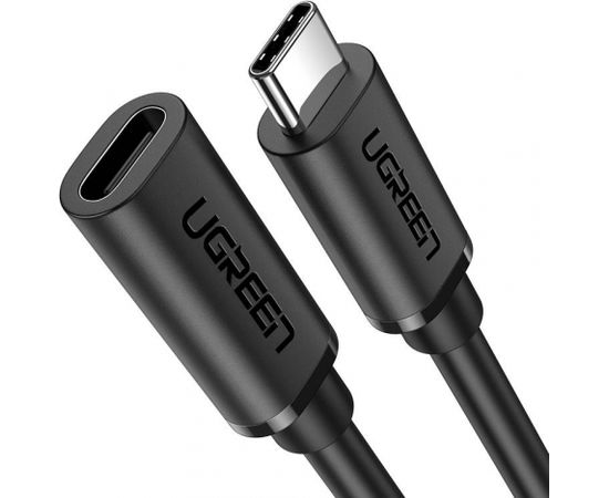 UGREEN USB Type C 3.1 Gen2 Male to Female Cable Nickel Plating 1m (Black)