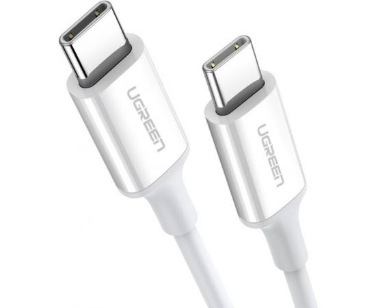 UGREEN US264 Type C to Type C Cable, 60W, 2m (white)