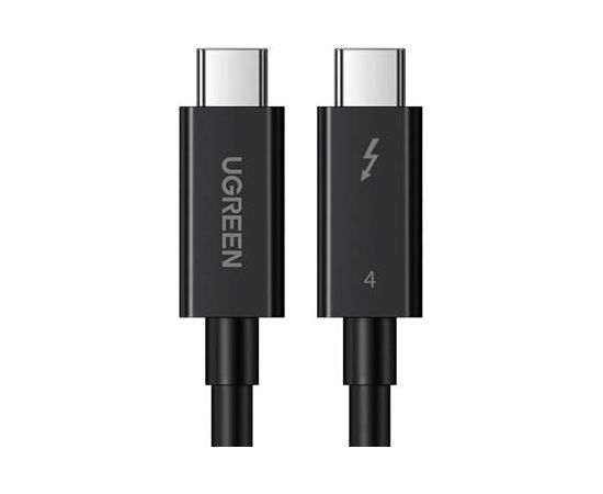 USB-C to USB-C Cable UGREEN US501, Gen3, 100W, 4K, 0.8m (Black)