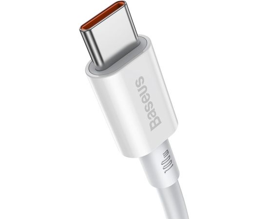 Baseus Superior Series Cable USB-C to USB-C, 100W, 2m (white)