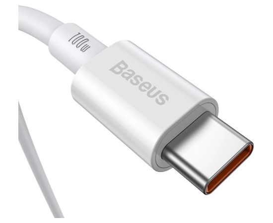 Baseus Superior Series Cable USB-C to USB-C, 100W, 2m (white)