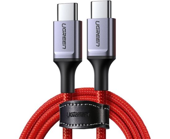 USB-C to USB-C cable UGREEN 2.0 1m (red)