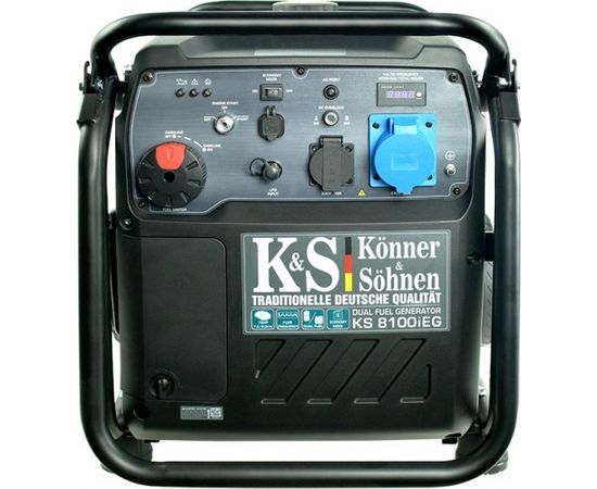 KÖnner & SÖhnen Könner & Söhnen KS8100iEG 8000 W vienfāzes ģenerators
