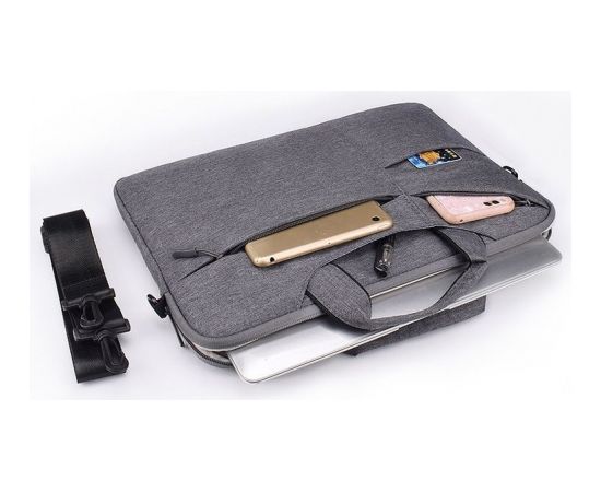 Tech-Protect laptop bag Pocketbag 14", gray