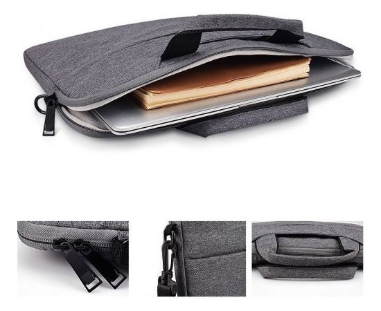 Tech-Protect сумка для ноутбука Pocketbag 14", серый