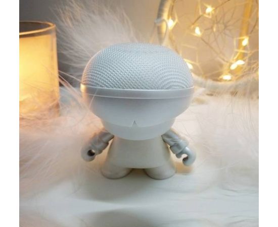 Unknown xoopar XBOY81001.14M Boy Mini Speaker With Selfie Remote (metallic white)