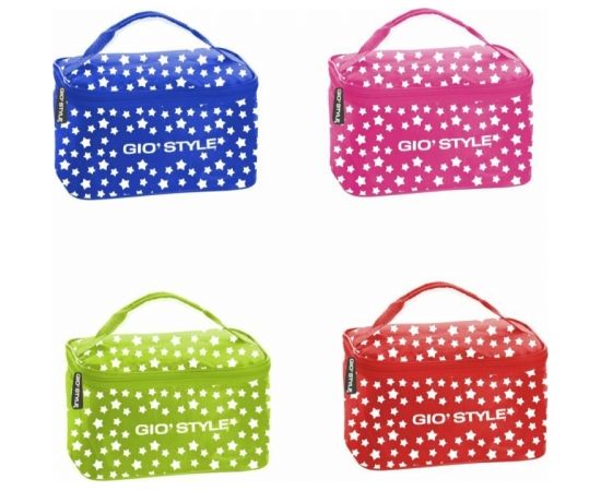 Gio`style Termiskā pusdienu soma Stars Lunch Bag asorti, sarkana/zaļa/zila/rozā