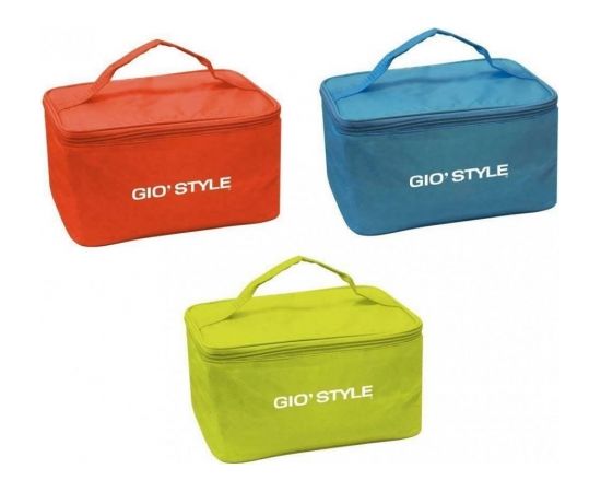 Gio`style Termiskā pusdienu soma Fiesta Lunch Bag asorti, oranža/gaiši zila/zaļa