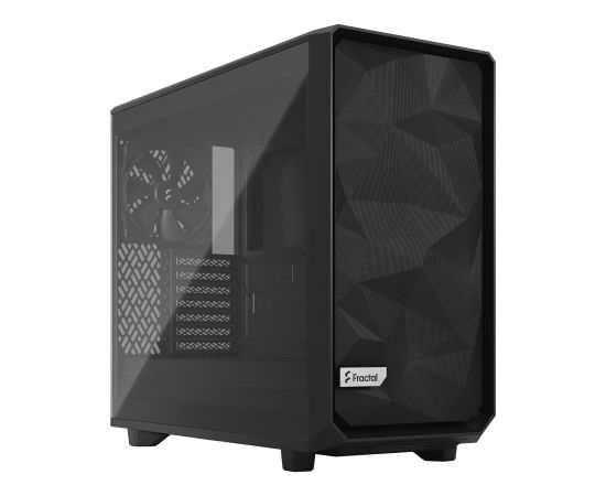 Fractal Design Meshify 2 Lite TG Light Tint Black, E-ATX, Power supply included No