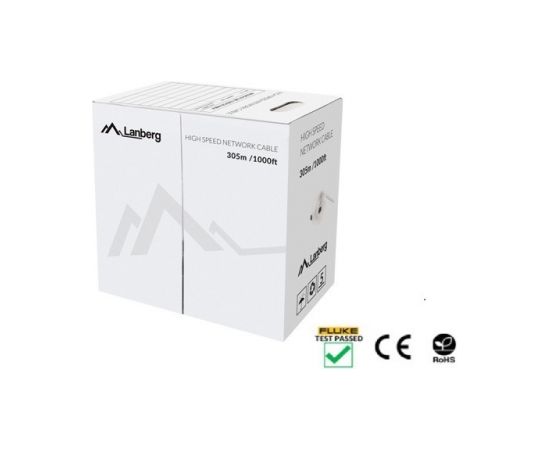 LANBERG LAN cable UTP cat.5e 305m green