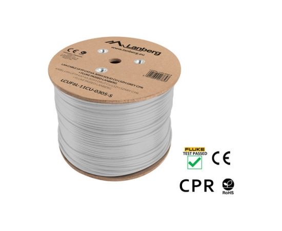 LANBERG LAN cable UFTP cat.6A 305m solid