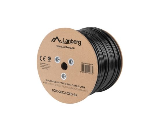 LANBERG LCU5-30CU-0305-BK UTP cable