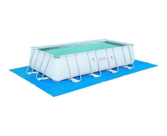 Bestway 56441 Power Steel Rectangular Pool Set Baseini