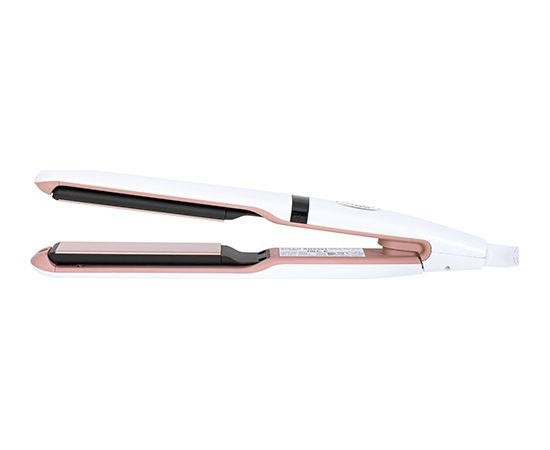 Adler Hair Straightener AD 2321 Warranty 24 month(s), Ceramic heating system, Display LCD, Temperature (min) 140 °C, Temperature (max) 220 °C, 45 W, Pearl White