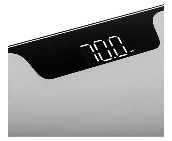 Adler Bathroom Scale AD 8174s Maximum weight (capacity) 180 kg, Accuracy 100 g, Silver