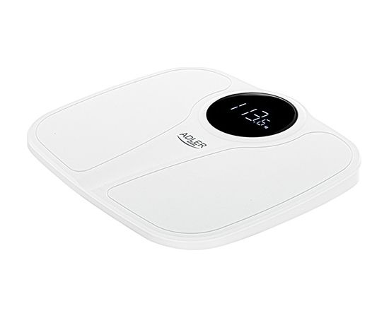 Adler Bathroom Scale AD 8172w	 Maximum weight (capacity) 180 kg, Accuracy 100 g, Body Mass Index (BMI) measuring, White