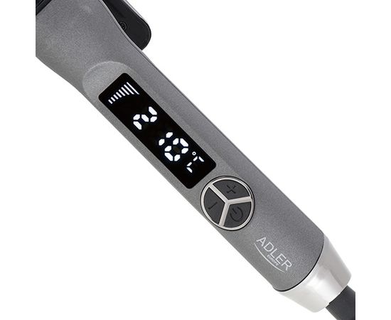 Adler Hair Curler AD 2114	 Ceramic heating system, Display Digital, Barrel diameter 25 mm, Temperature (max) 210 °C, 60 W, Black