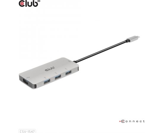 Club 3d CLUB3D USB Gen2 Type-C to 10Gbps 4x USB Type-A Hub