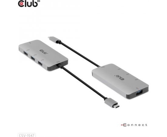 Club 3d CLUB3D USB Gen2 Type-C to 10Gbps 4x USB Type-A Hub