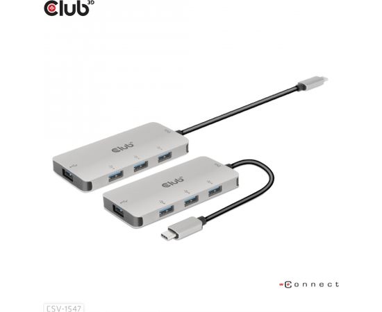 Club 3d CLUB3D USB Gen2 Type-C to 10Gbps 4x USB Type-A Hub