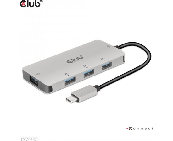 Club 3d CLUB3D USB Gen2 Type-C to 10Gbps 4x USB Type-A Hub