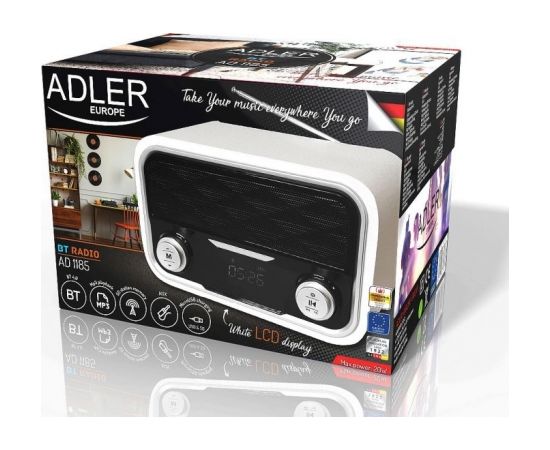 Adler AD 1185 radio Portable White