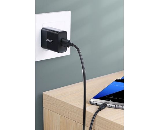 Ugreen USB 3.0 - USB Type C cable 1m 3A black (20882)