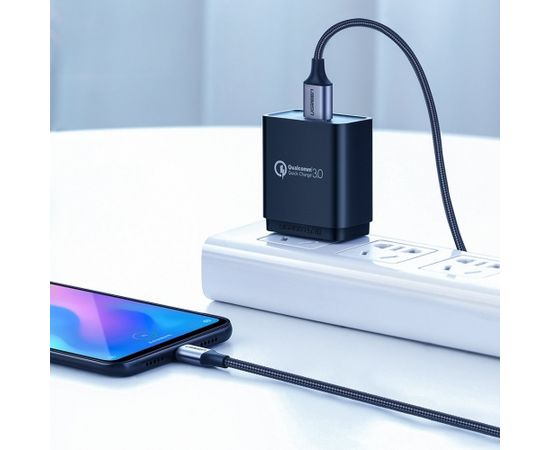 Ugreen USB - USB Type C cable Quick Charge 3.0 3A 2m gray (60128)