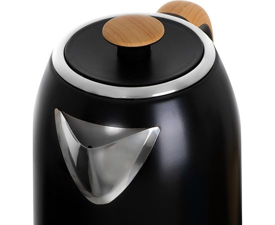 Camry Kettle CR 1342 Electric, 2200 W, 1.7 L, Stainless steel, 360° rotational base, Black