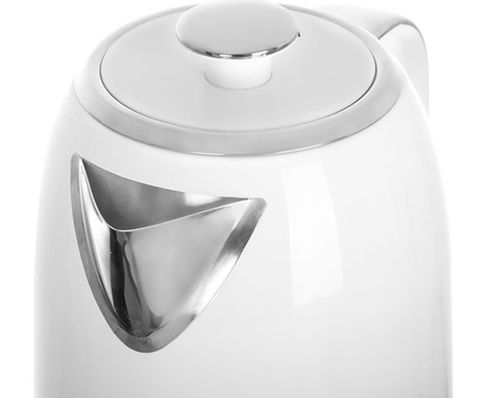 Adler Kettle AD 1341 Electric, 2200 W, 1.7 L, Stainless steel, 360° rotational base, White