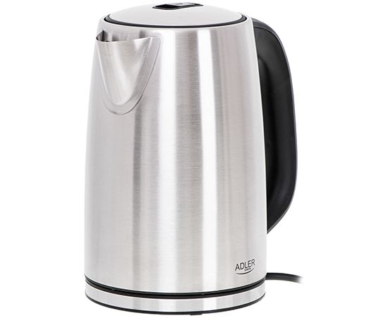 Adler Kettle AD 1340	 Electric, 2200 W, 1.7 L, Stainless steel, 360° rotational base, Inox