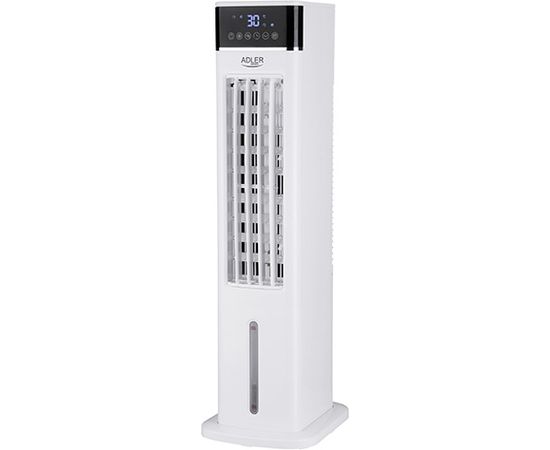 Adler Tower Air cooler 3 in 1 AD 7859 Fan function, White, Remote control