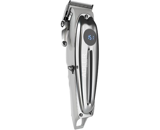 Adler Proffesional Hair clipper AD 2831 Cordless or corded, Number of length steps 6, Silver