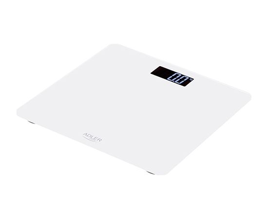 Adler Bathroom scale AD 8157w Maximum weight (capacity) 150 kg, Accuracy 100 g, Body Mass Index (BMI) measuring, White