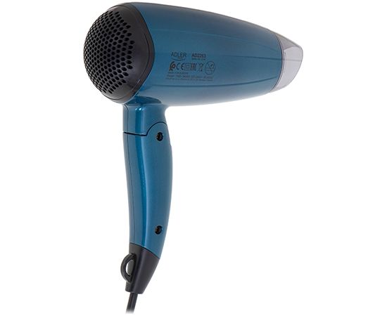 Adler Hair Dryer AD 2263 1800 W, Number of temperature settings 2, Blue